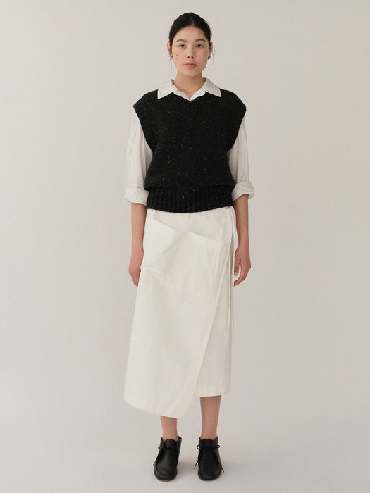 Kindersalmon Mira Skirt White