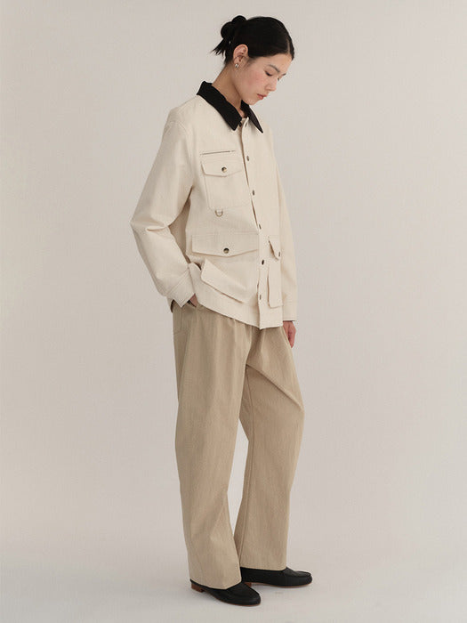 Kindersalmon Ferne Jacket Ivory