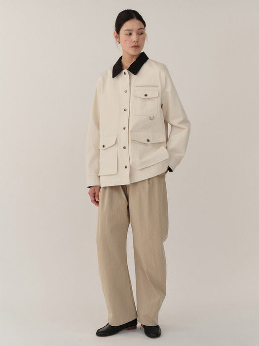 Kindersalmon Ferne Jacket Ivory