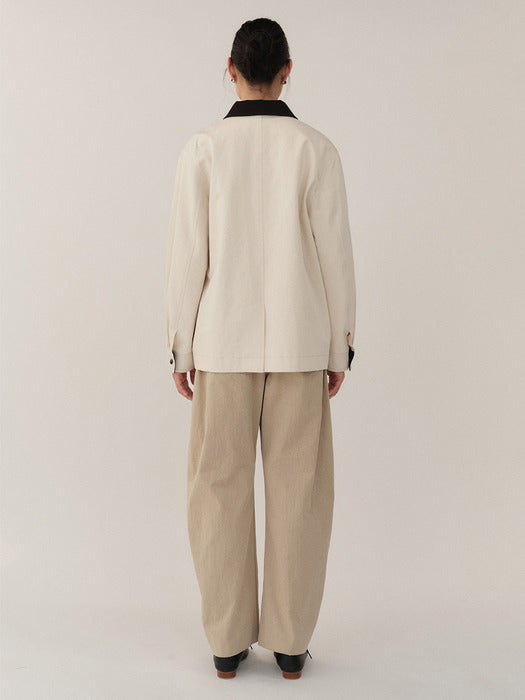 Kindersalmon Ferne Jacket Ivory