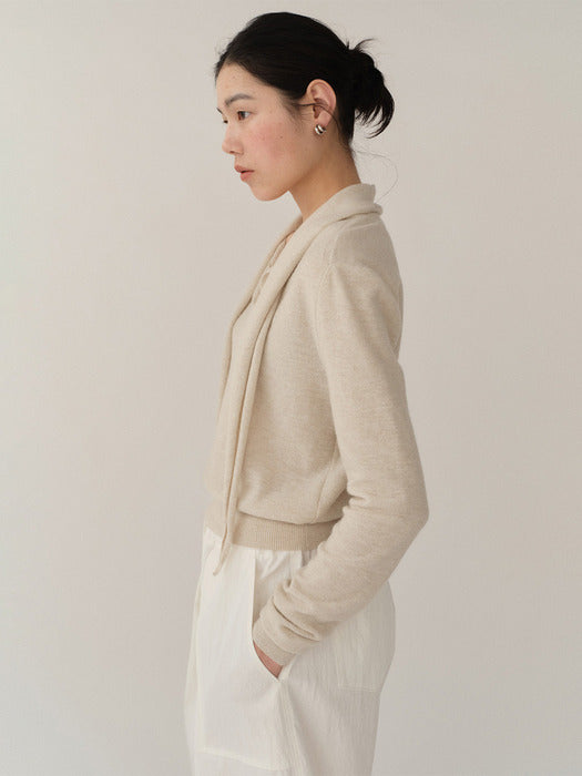 Kindersalmon Linnea Cotton Pants Ecru