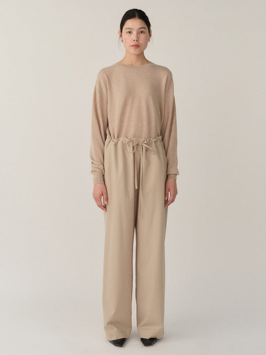 Kindersalmon String Pants Hazelnut