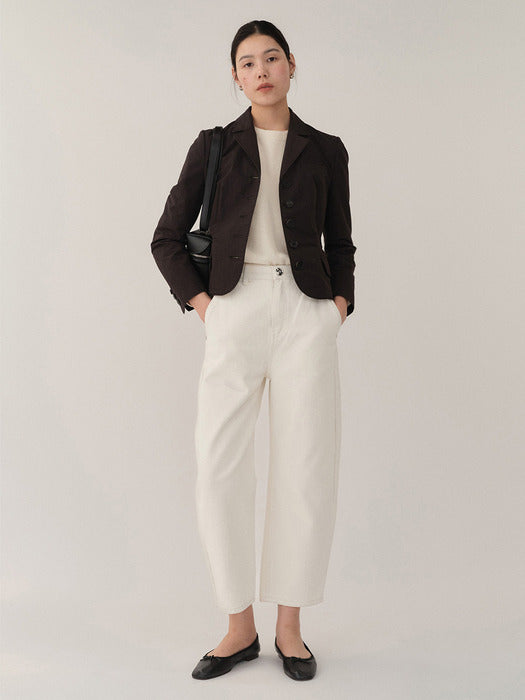 Kindersalmon Schussel Jeans Off-White