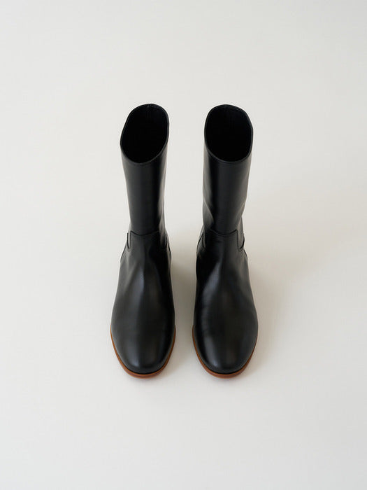 Kindersalmon Harbor Mid Boots Black