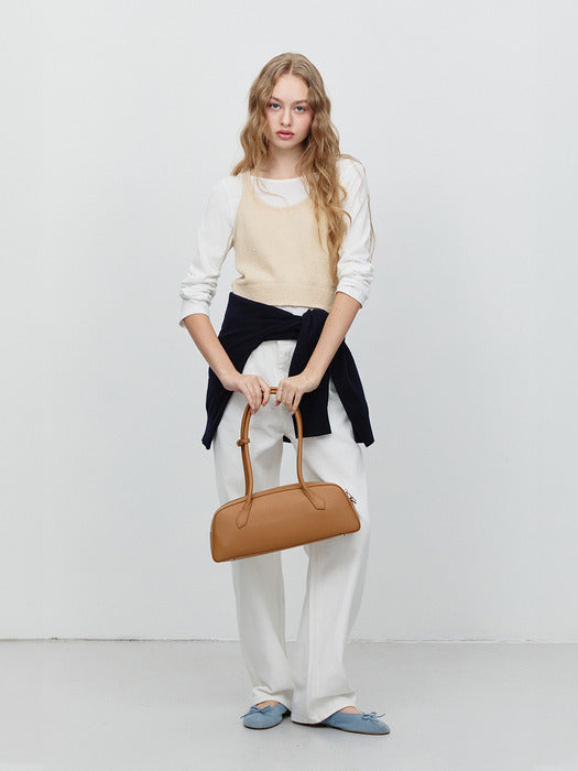 [dunst] BAGUETTE SHOULDER BAG CARAMEL_UDBA4F205CM