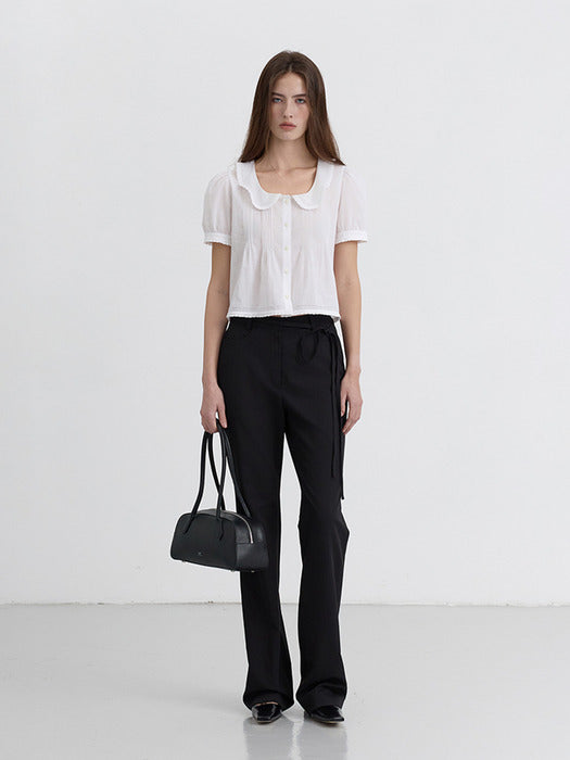 [dunst] BAGUETTE SHOULDER BAG BLACK_UDBA4F205BK