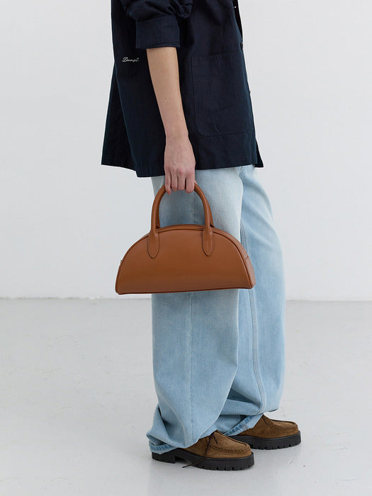 [dunst] CLASSIC BOWLING BAG TAN_UDBA4F203W2