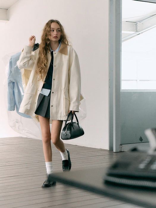 [dunst] CLASSIC BOWLING BAG BLACK_UDBA4F203BK