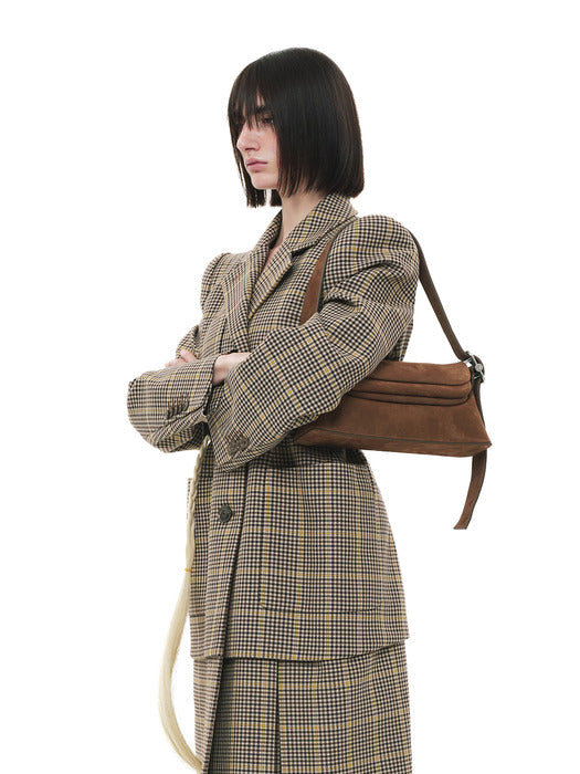 Handbags, Wallets & Cases in NUBUCK BROWN - Premium quality product image