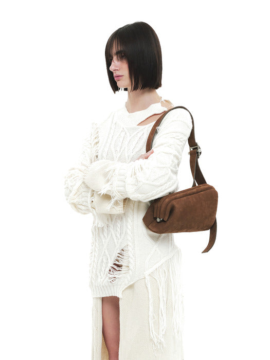 Shoes in NUBUCK BROWN - Premium quality product image