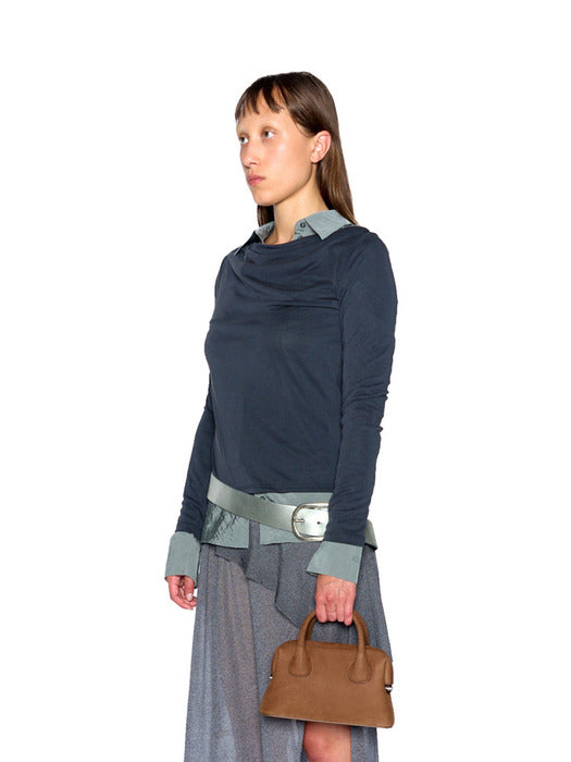 [osoi] BOAT MINI [NUBUCK BROWN]