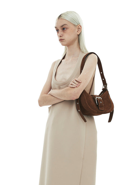 [osoi] HOBO BROCLE [NUBUCK BROWN]