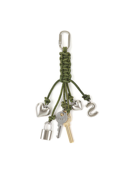 [osoi] ROPE KEY RING [KHAKI]