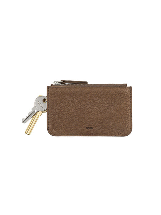 Osoi Card Holder Wallet [NUBUCK BROWN]