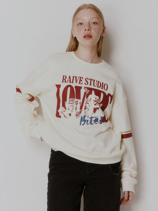 Raive Lovers Graphic Sweatshirt