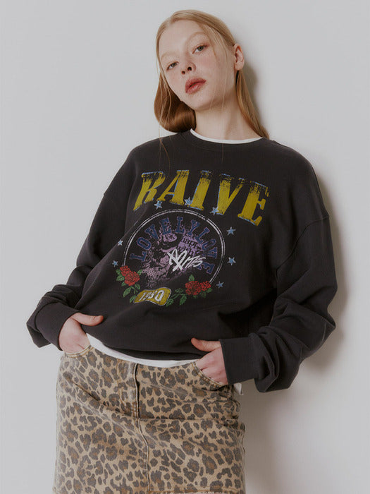 Raive Love Bites Graphic Sweatshirt