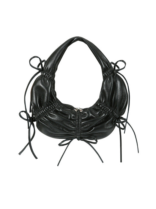 [andersson bell] SMALL DUMPLING LEATHER BAG aaa400w(BLACK)
