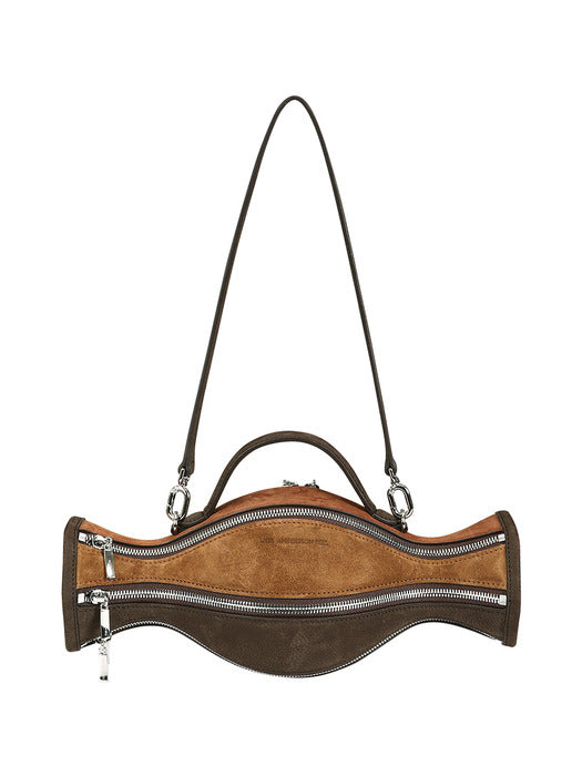 [andersson bell] MEDIUM TRIPLE VASO BAG aaa398w(CACAO)