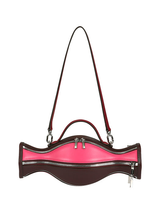 [andersson bell] MEDIUM TRIPLE VASO BAG aaa397w(MULTI PINK)