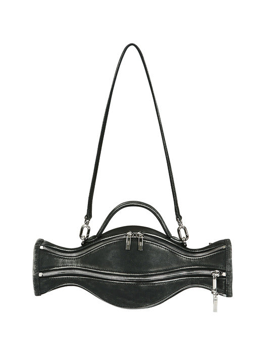 [andersson bell] MEDIUM VASO BAG aaa391w(VINTAGE BLACK)