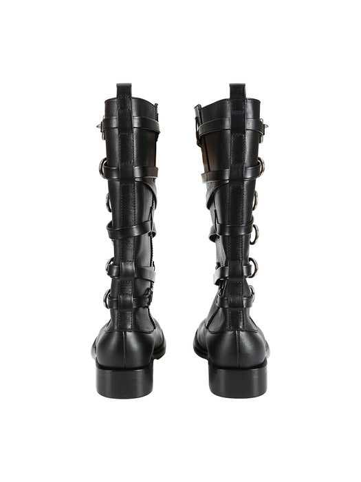 [andersson bell] HARNESS BOOTS aaa388w(BLACK)