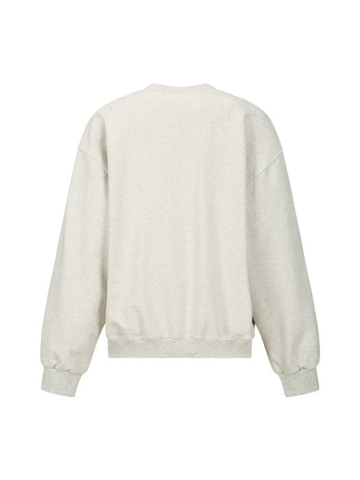 [andersson bell] (WOMEN) ADSB BIG LOGO SWEATSHIRTS atb1302w(OATMEAL)