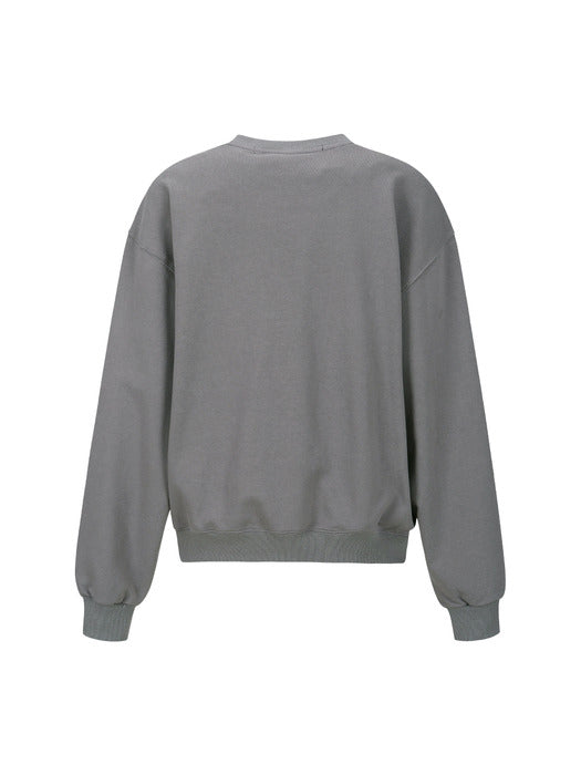 [andersson bell] (WOMEN) ADSB COLLEGE LOGO SWEATSHIRTS atb1301w(CHARCOAL)