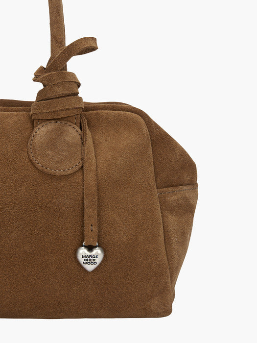 HEART CHARM_hazelnut suede