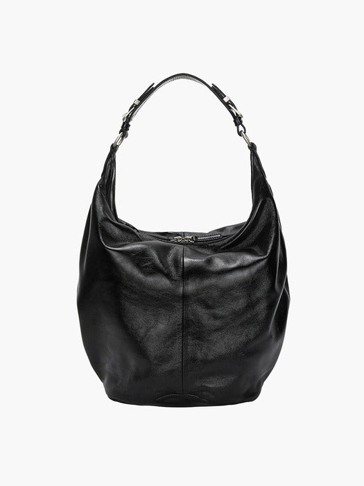 [Pumpkin Pick] Pumpkin Large Black Glossy Plain