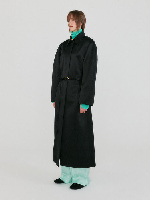 Eenk Zenoa Oversized Coat - Black
