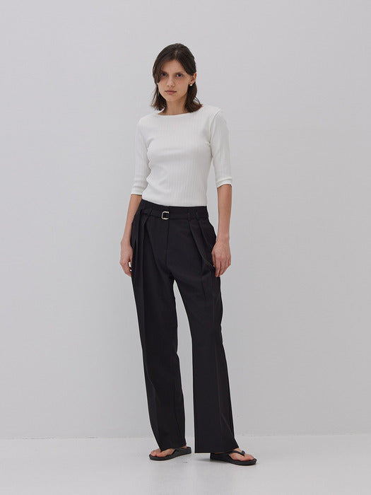 Mango Maniplease Celena Belt Slacks