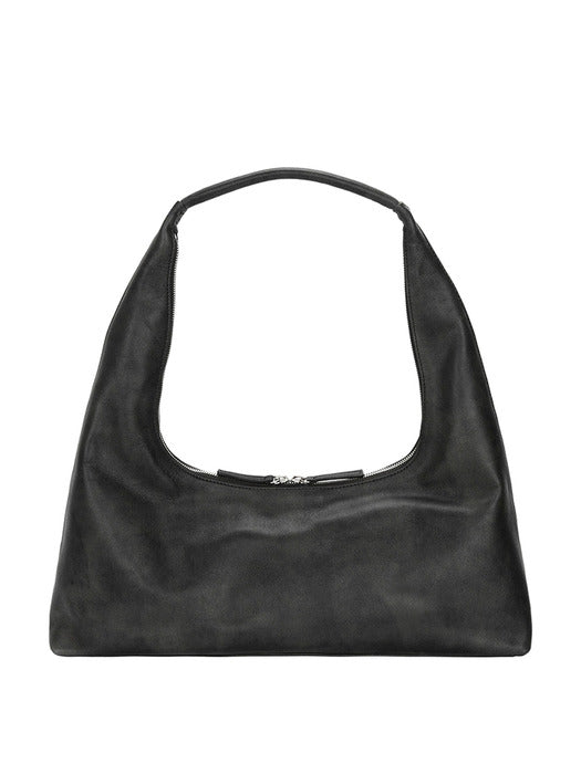 HOBO LARGE_washed black two-tone brushed