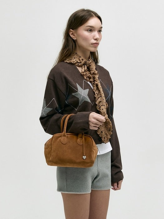 Margesherwood Soft Bowling hazelnut suede
