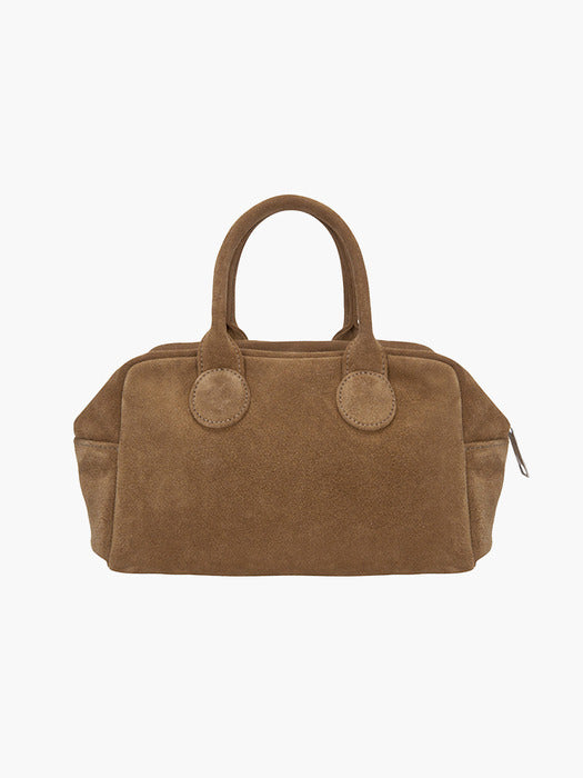 SOFT BOWLING_hazelnut suede
