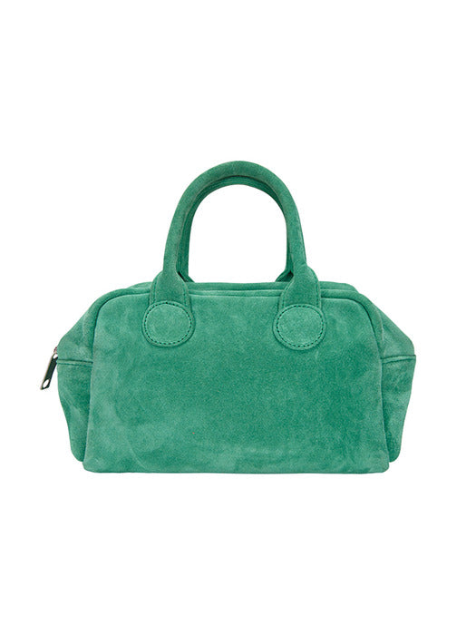 SOFT BOWLING_winter green suede