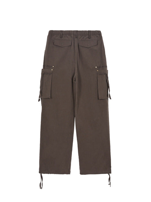Margesherwood Draw String Cargo Pants brown