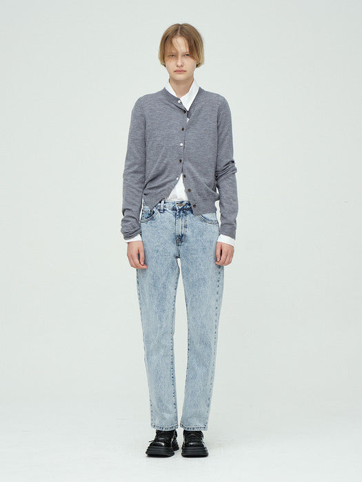 Margesherwood Light Washing Denim Pants light blue