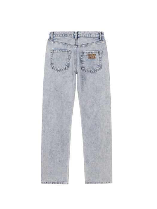 LIGHT WASHING DENIM PANTS_light blue