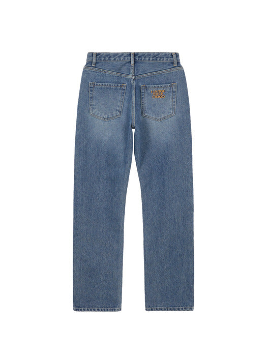 Margesherwood Stud Indigo Denim Pants blue
