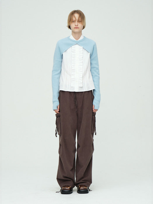 Margesherwood Bolero Knit sky blue