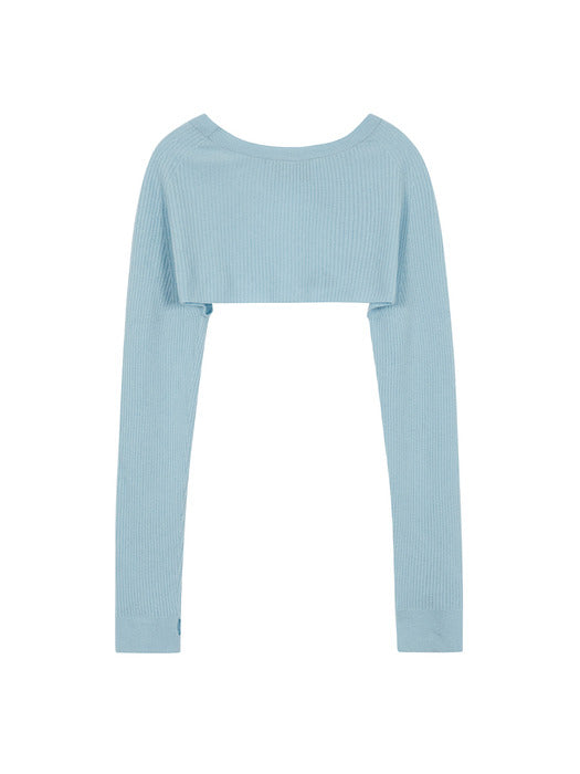 Margesherwood Bolero Knit sky blue