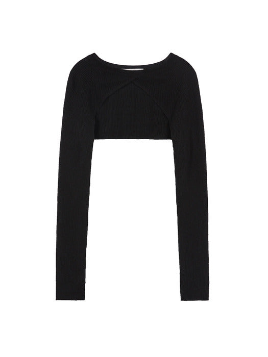 BOLERO KNIT_black
