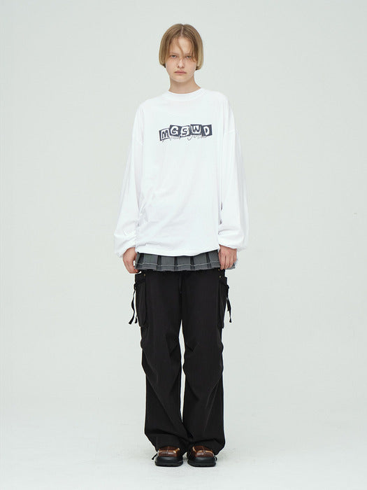 NEW YORK CRYSTAL-CUT LONG SLEEVE_white