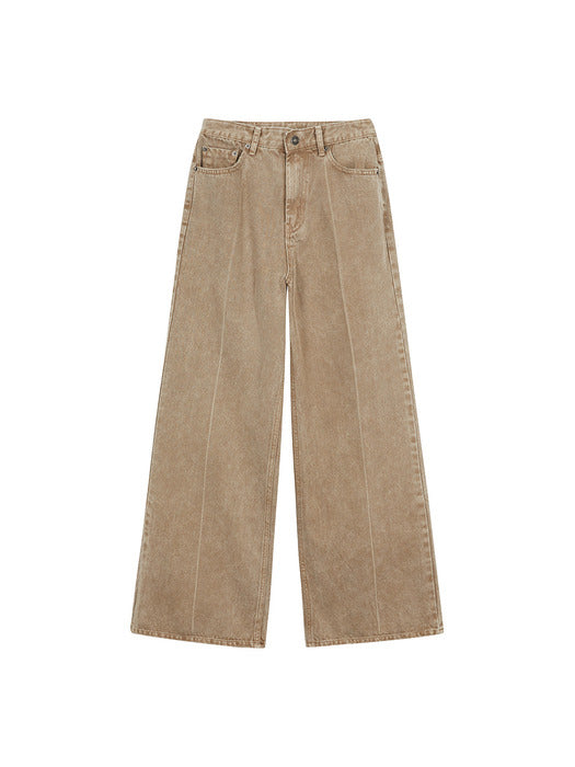 Margesherwood Snow Washed Bootscut Denim camel