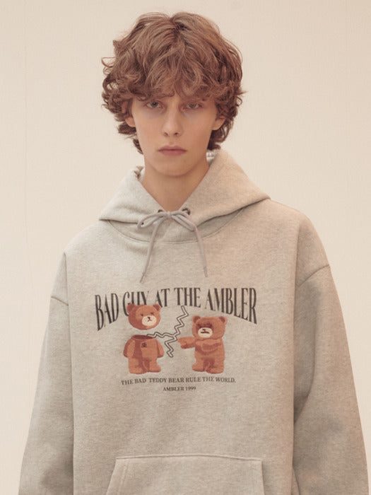 [ambler] Bad guy at the Ambler Hoodie AHP1115 (Melange)