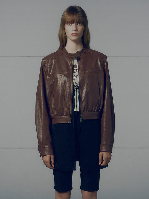 [raive] Rider Crop Jacket VL4AJ090_2color