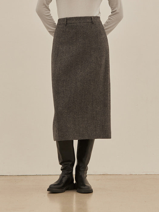 Wconcept_Mango_Maniplease Mango Maniplease Nuvell Wool Skirt