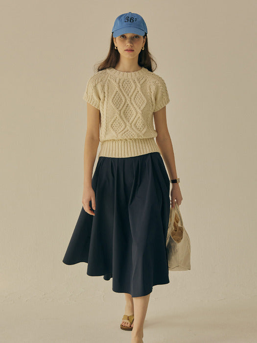 Mango Maniplease Curly Flare Skirt
