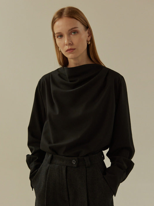 Mango Maniplease Vii Drape Blouse