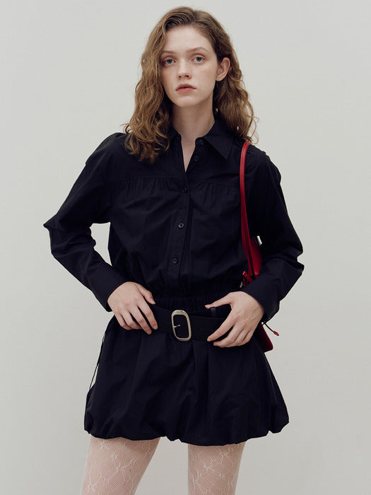 [raive] Volume Mini One-piece in Black VW4AO301-10